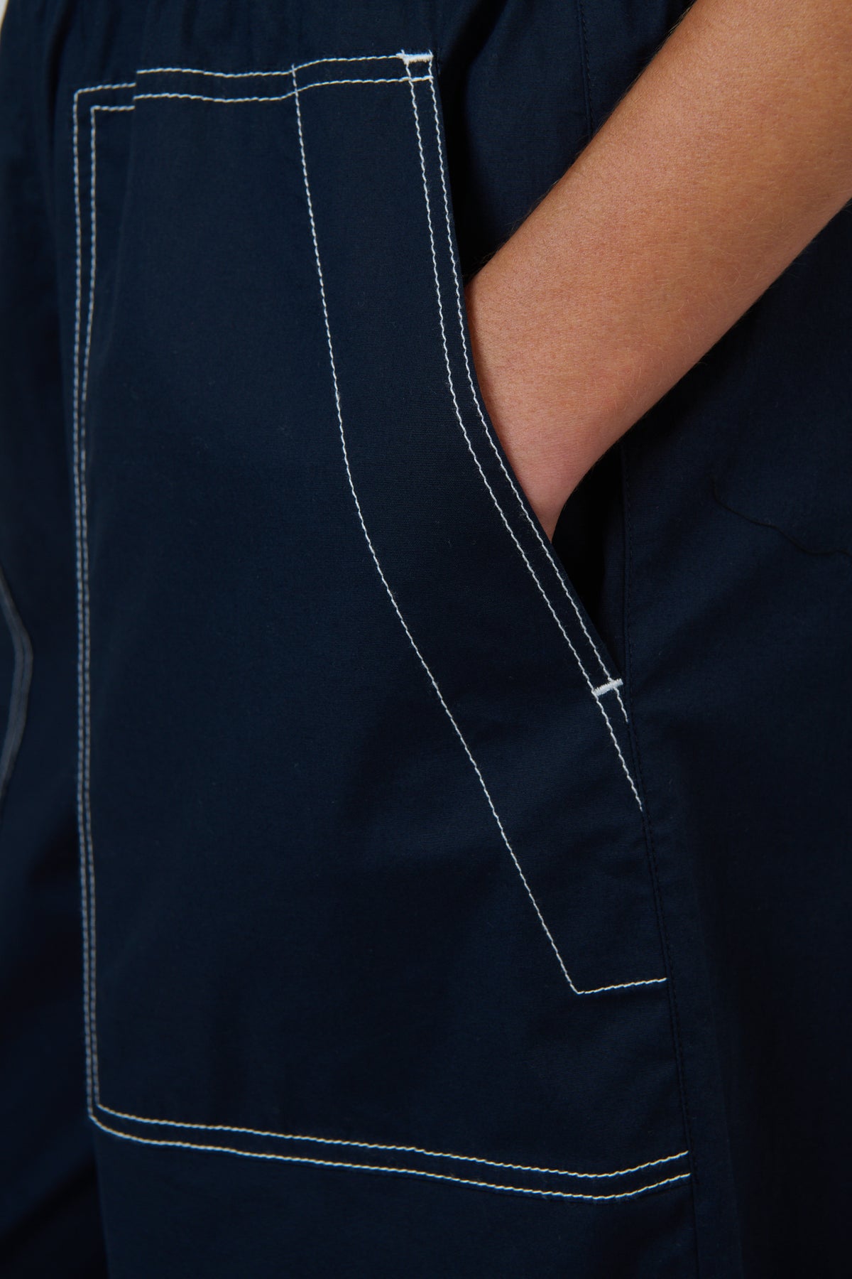 Naturals by O & J Cotton Pant in Ink