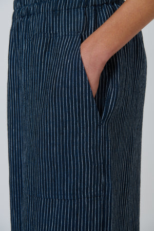 Naturals by O & J Linen Pant in Streamline
