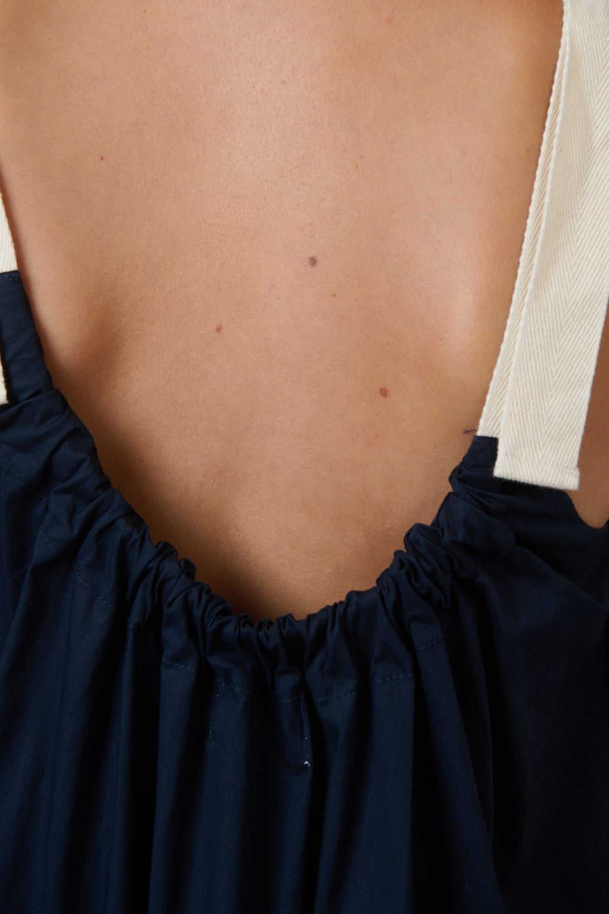 Naturals by O & Contrast Strap Maxi in Ink Blue