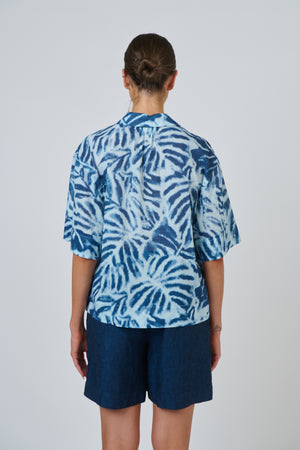 Naturals by O & J Cotton Top in Palmier