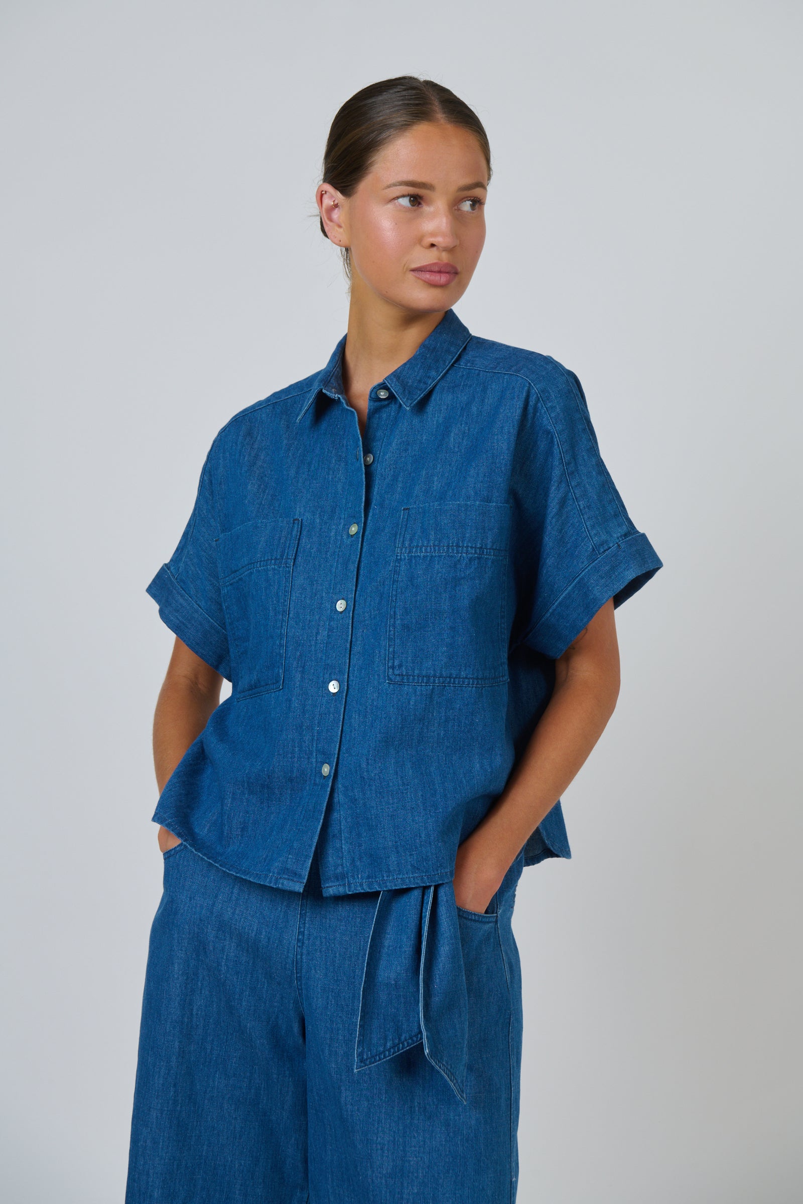 Naturals by O & J Chambray Shirt