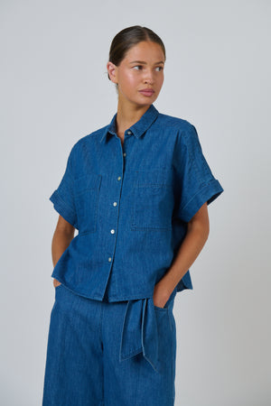 Naturals by O & J Chambray Shirt