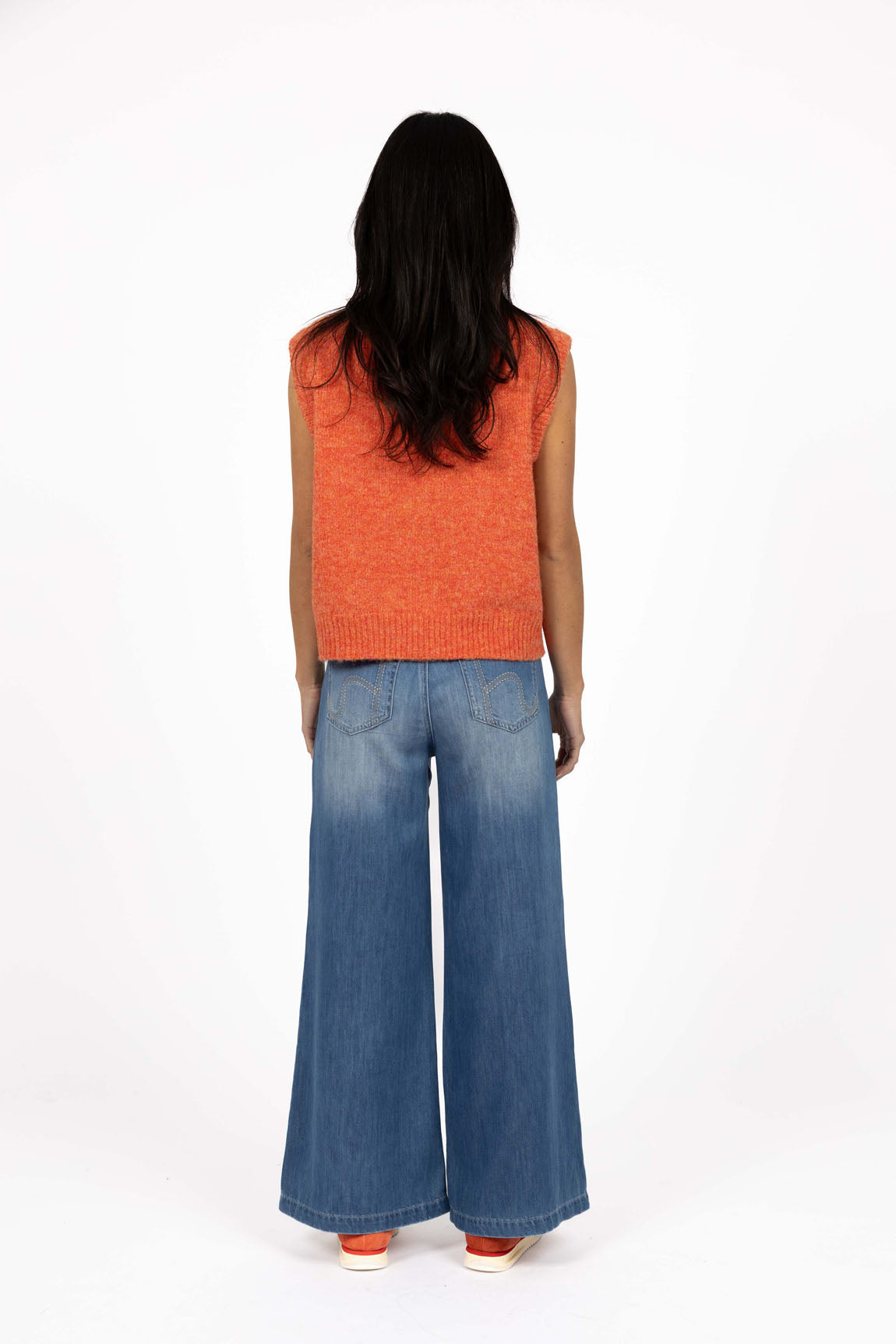 Humidity Monet Vest in Citrus