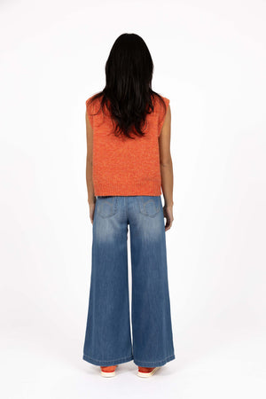 Humidity Monet Vest in Citrus