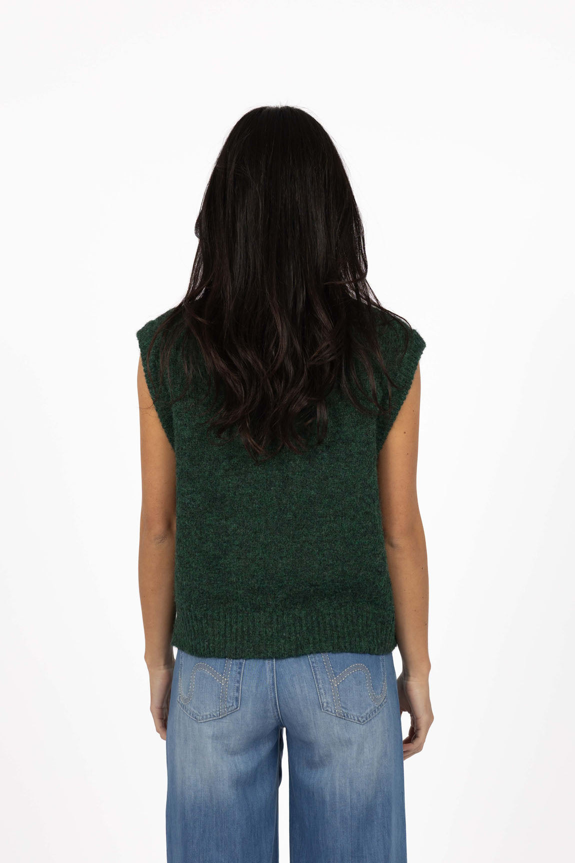 Humidity Monet Vest in Green