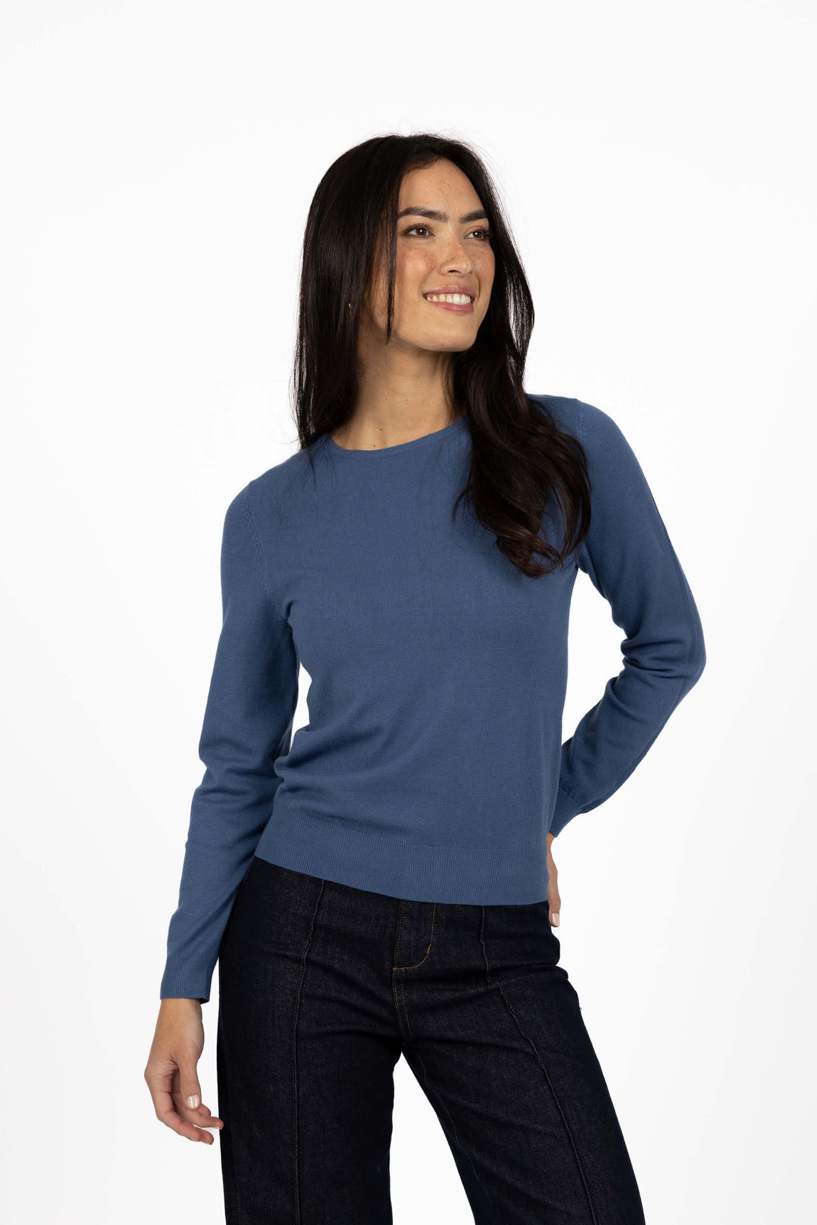 Humidity Mae Jumper in Bijou Blue
