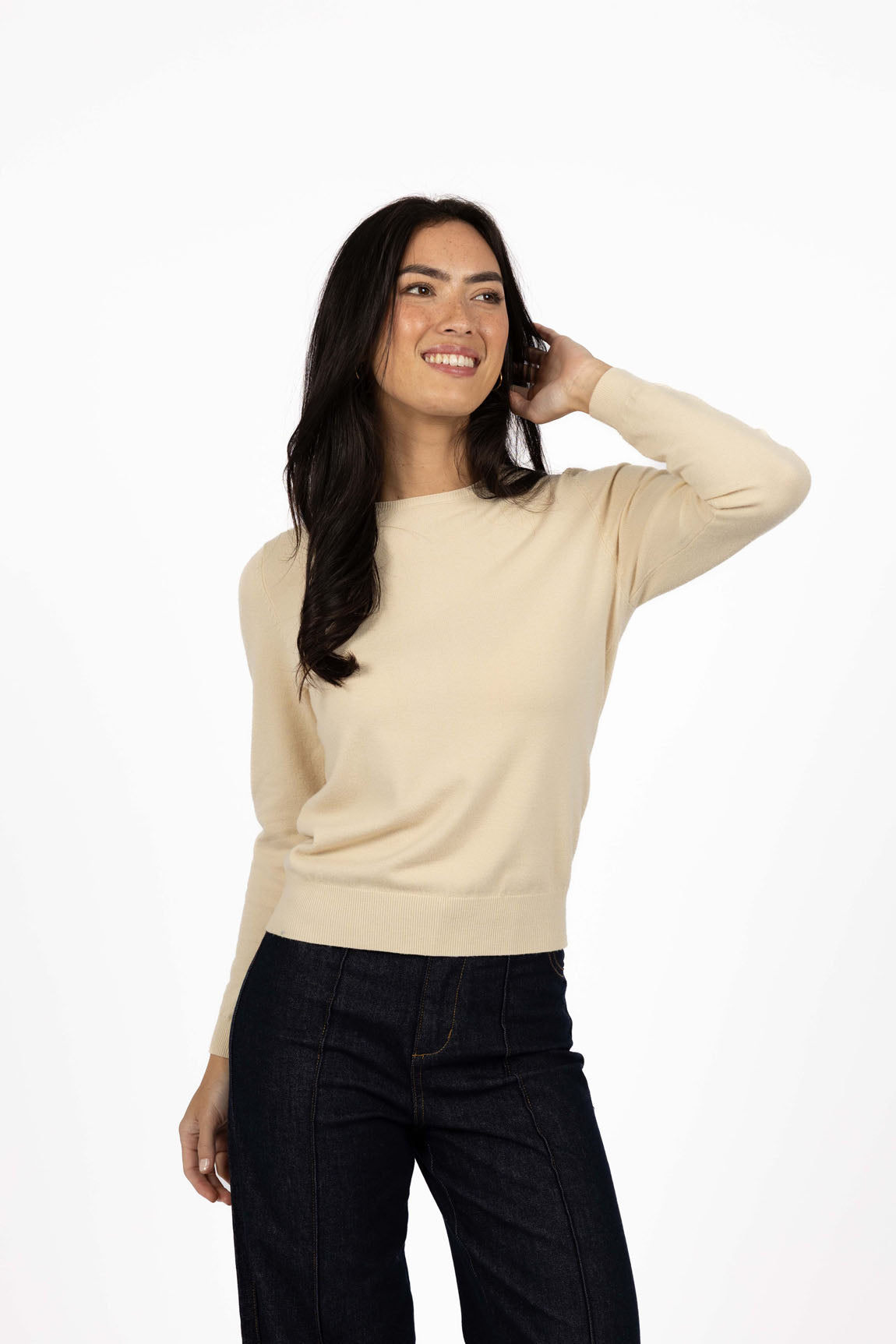 Humidity Mae Jumper in Buttermilk