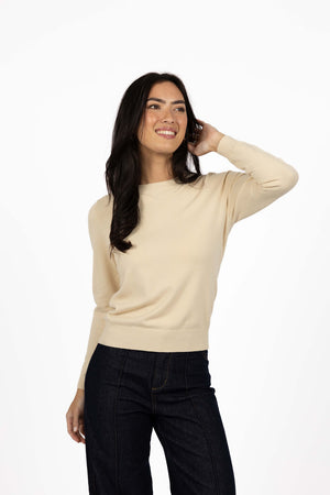 Humidity Mae Jumper in Buttermilk