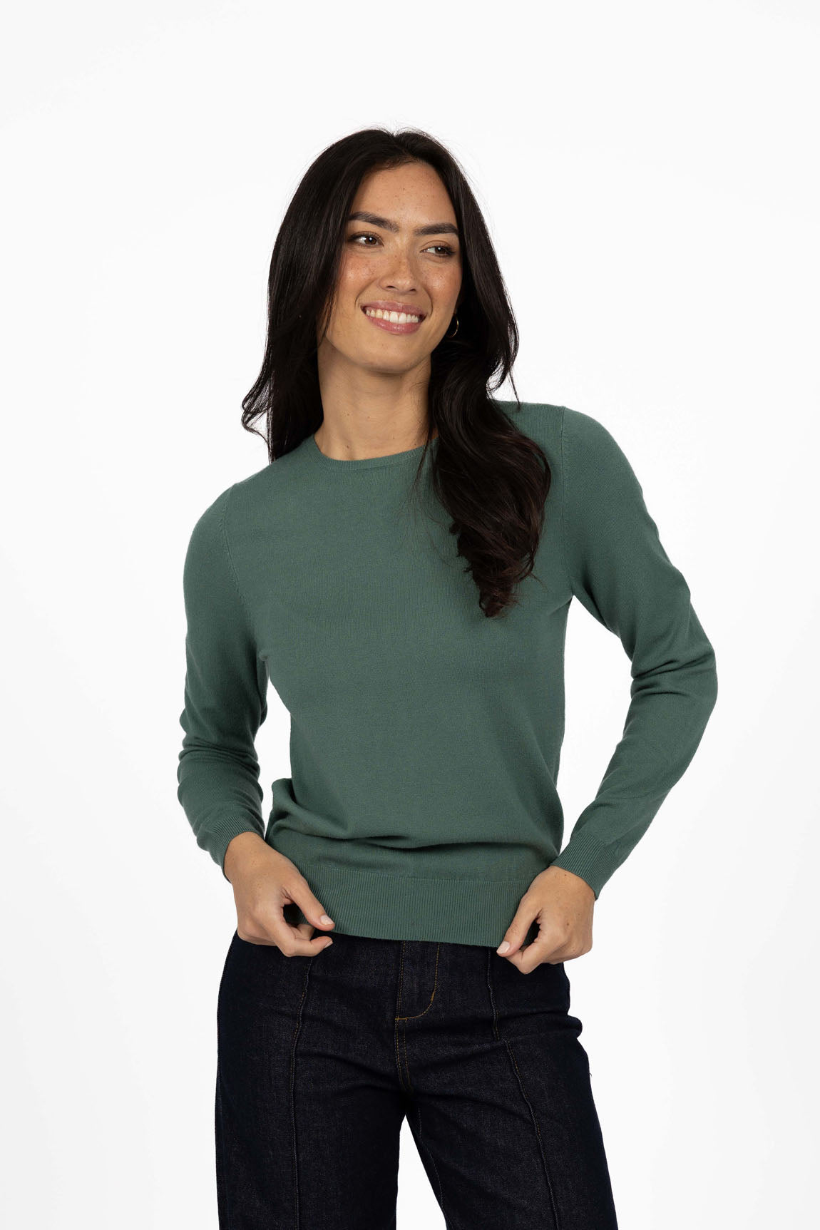 Humidity Mae Jumper in Forest