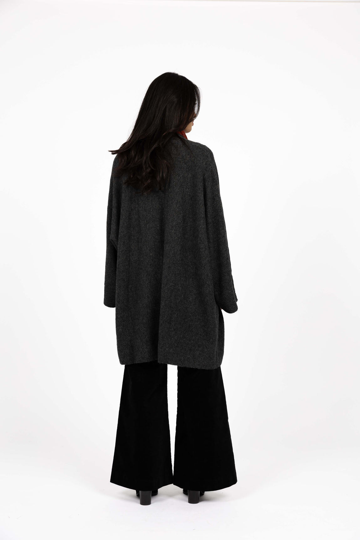 Humidity Rosha Cardi in Charcoal