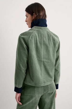 Seasalt Cornwall Ocean Mist Jacket in Dusky Green