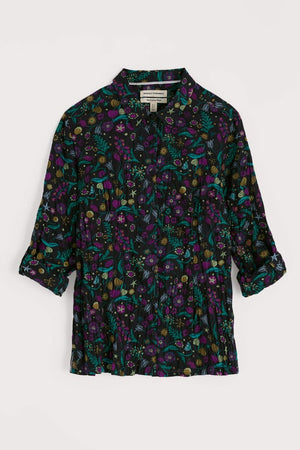 Seasalt Cornwall Larissa Shirt in Illuminated Garden Onyx