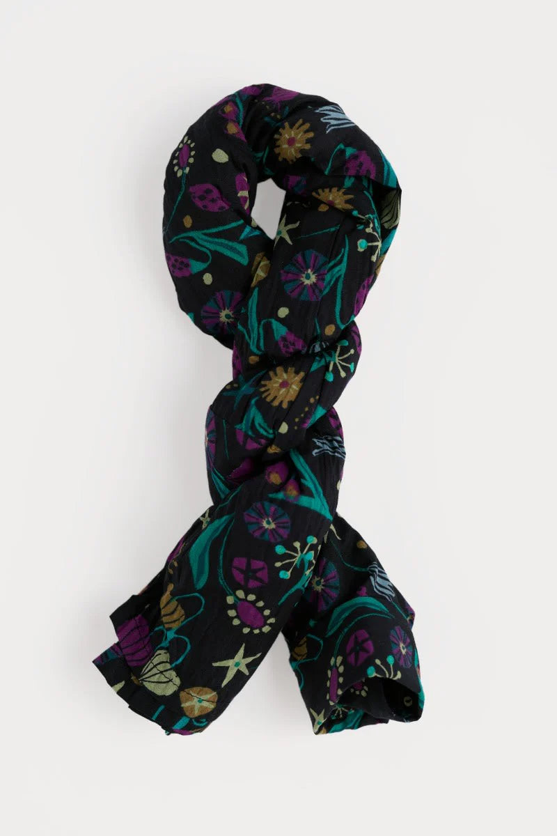 Seasalt Cornwall Larissa Shirt in Illuminated Garden Onyx