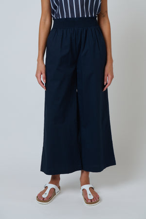 Namastai Drift Wide Leg Pant in Navy