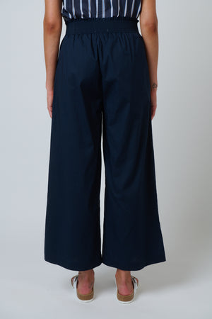 Namastai Drift Wide Leg Pant in Navy