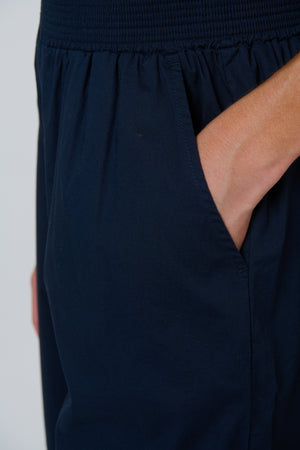 Namastai Drift Wide Leg Pant in Navy