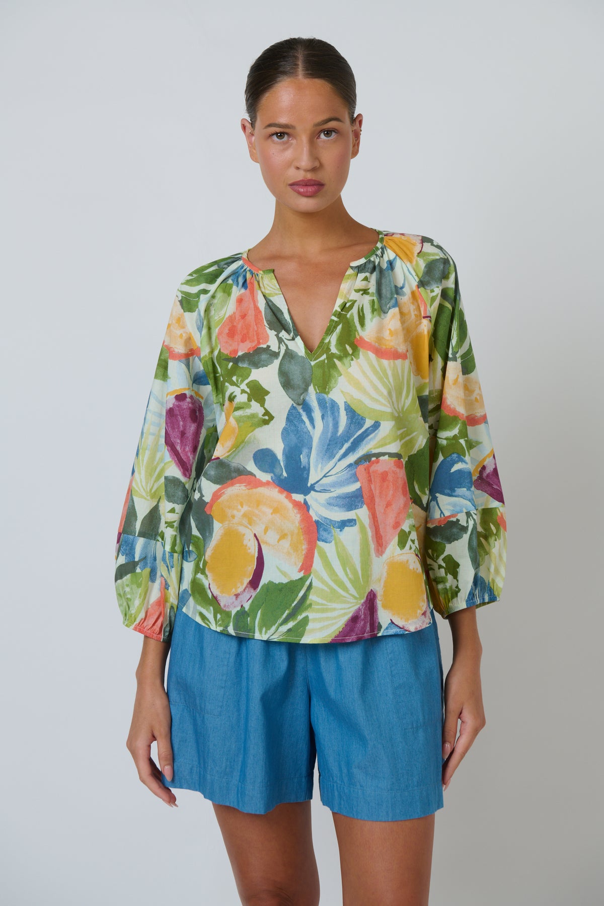 Namastai Willow Blouse in Juicy Affair