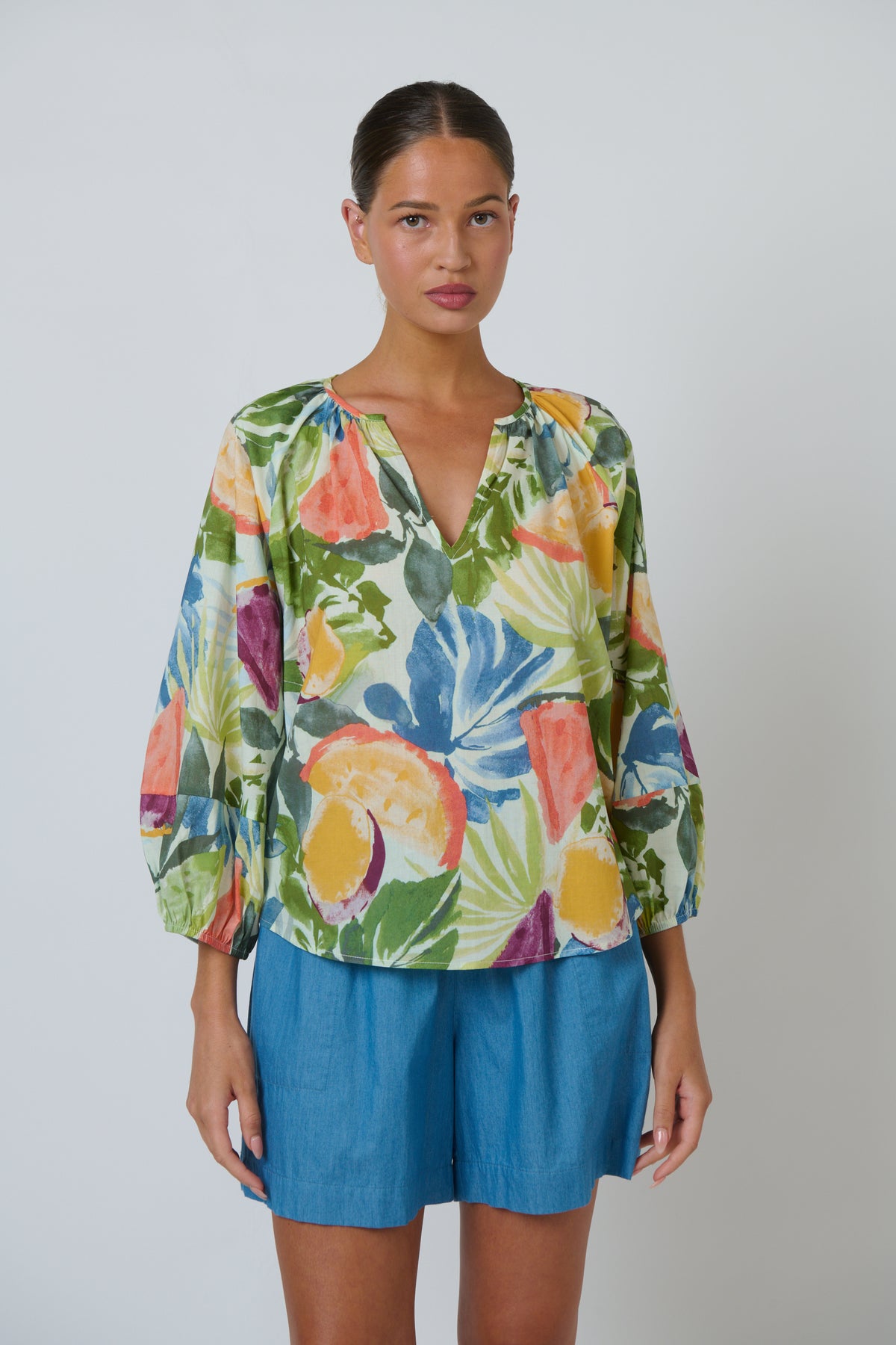 Namastai Willow Blouse in Juicy Affair