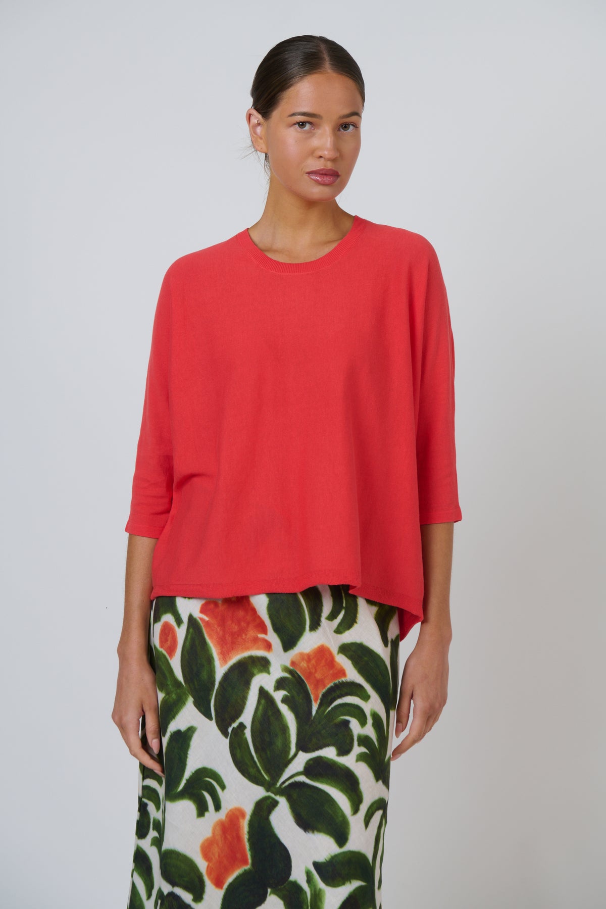 Naturals by O & J Fine Knit Topin Sunset