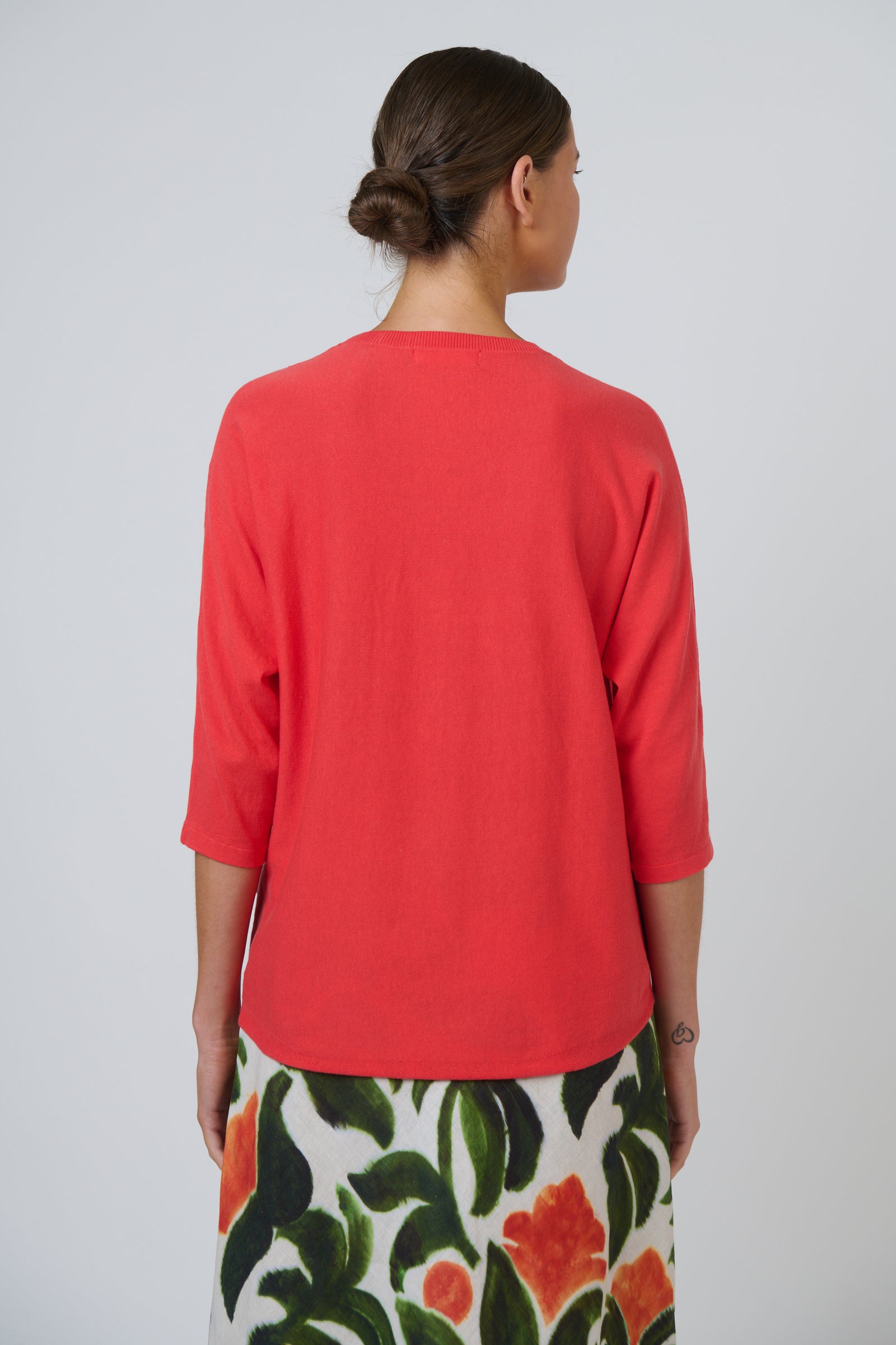 Naturals by O & J Fine Knit Topin Sunset