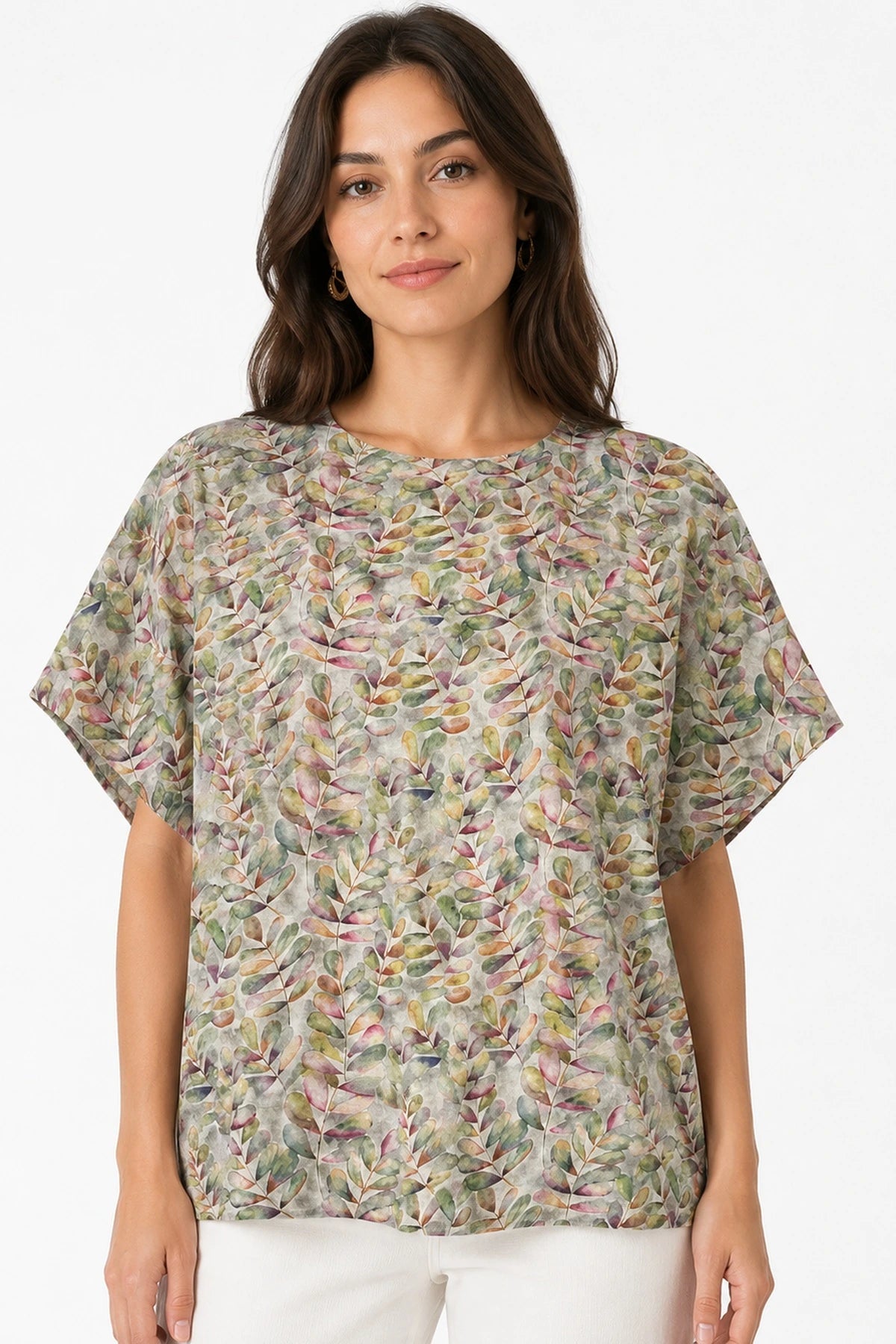 JJ Sisters Elodie Swiss Cotton Top in Sage