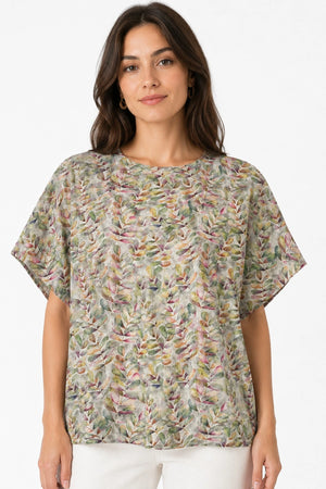JJ Sisters Elodie Swiss Cotton Top in Sage