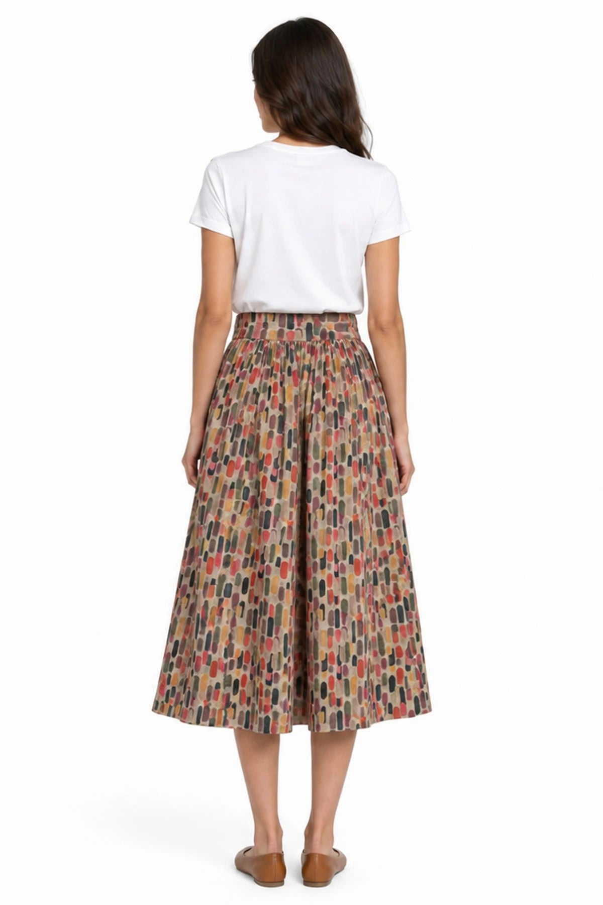 JJ Sisters Vikky Skirt in Paint Swatches