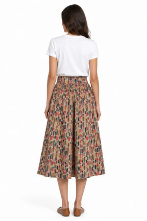 JJ Sisters Vikky Skirt in Paint Swatches