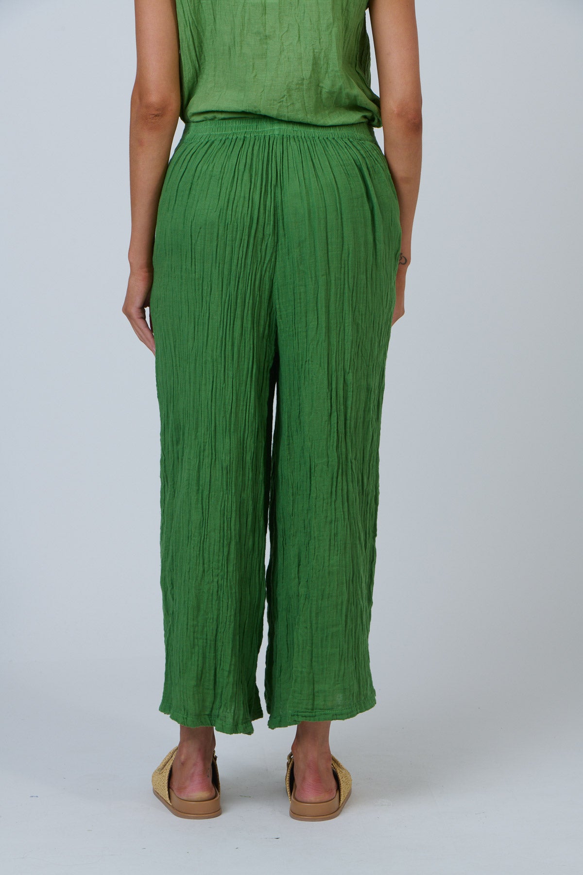 Namastai Drift Wide Leg Pant in Meadow
