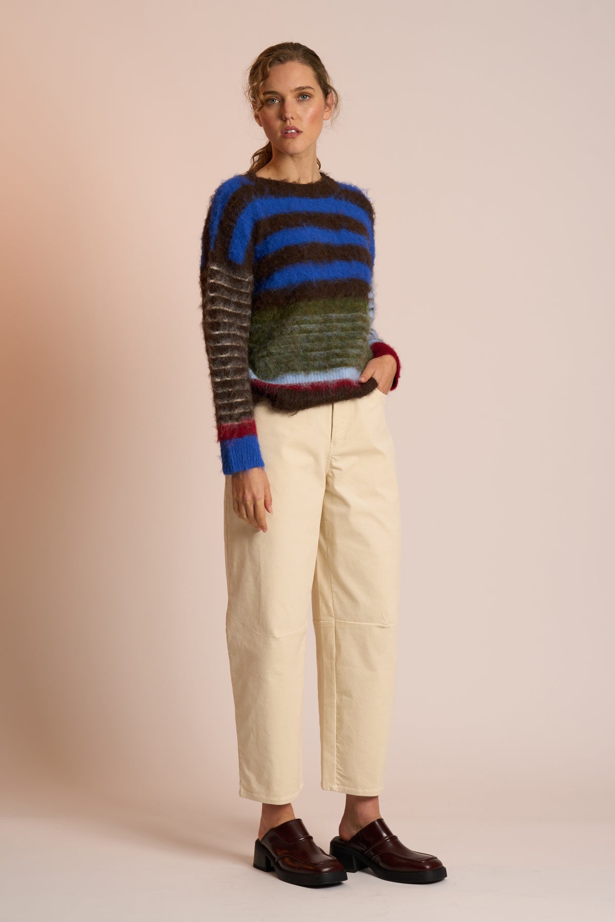 Neris Pop Art Jumper in Electric Mix