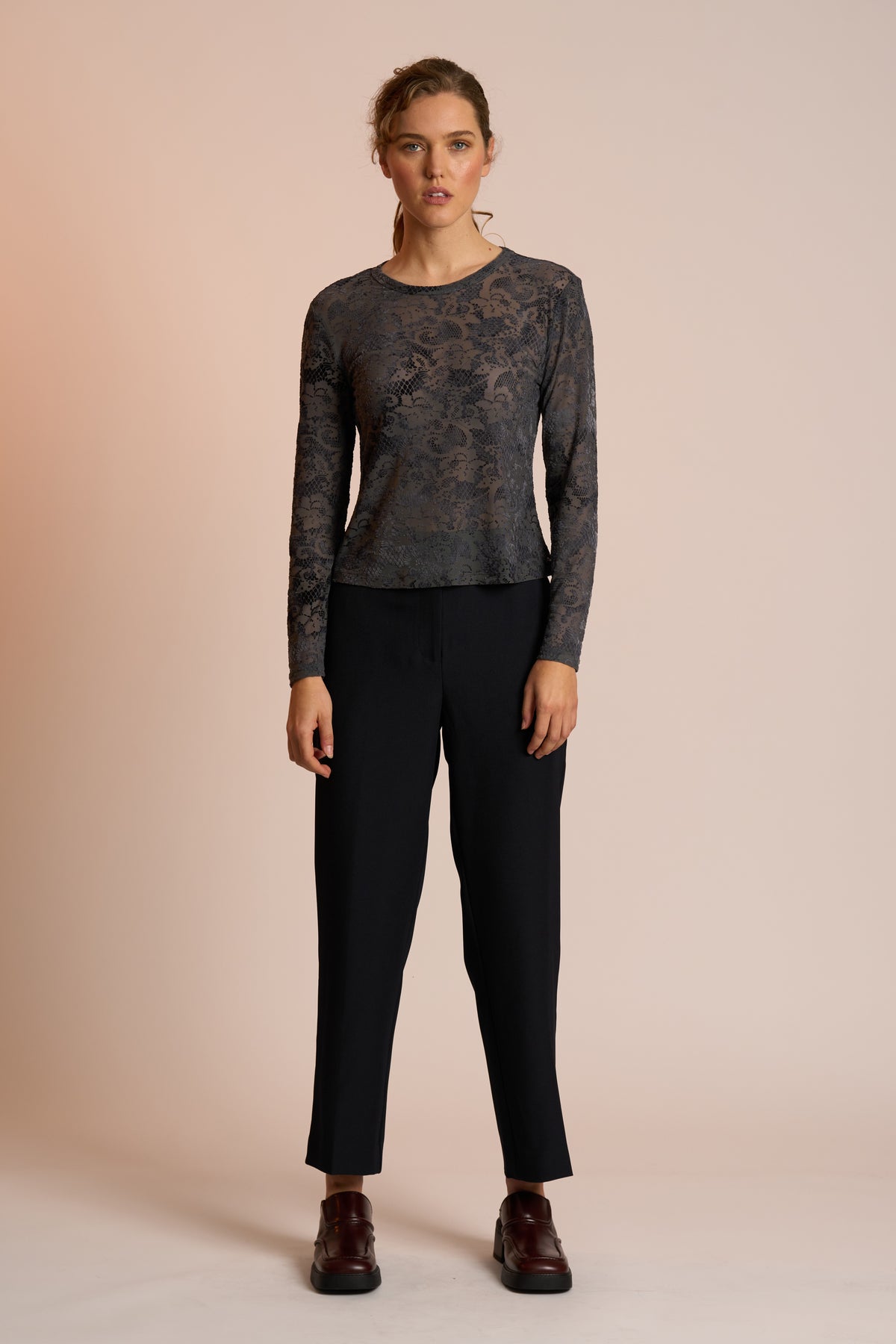 Neris Finn Top in Slate