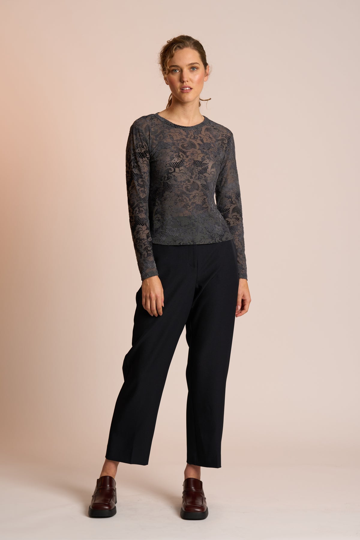 Neris Finn Top in Slate