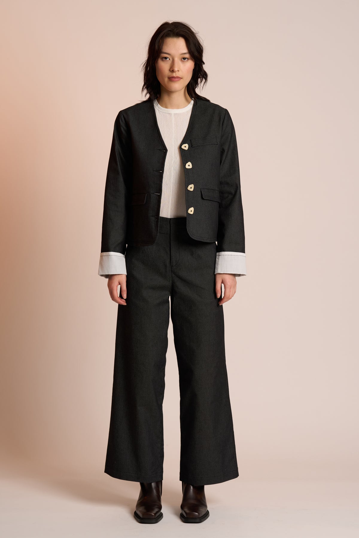 Neris Lennox Jacket on Granite