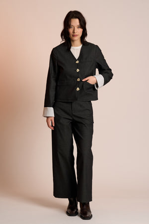 Neris Lennox Jacket on Granite