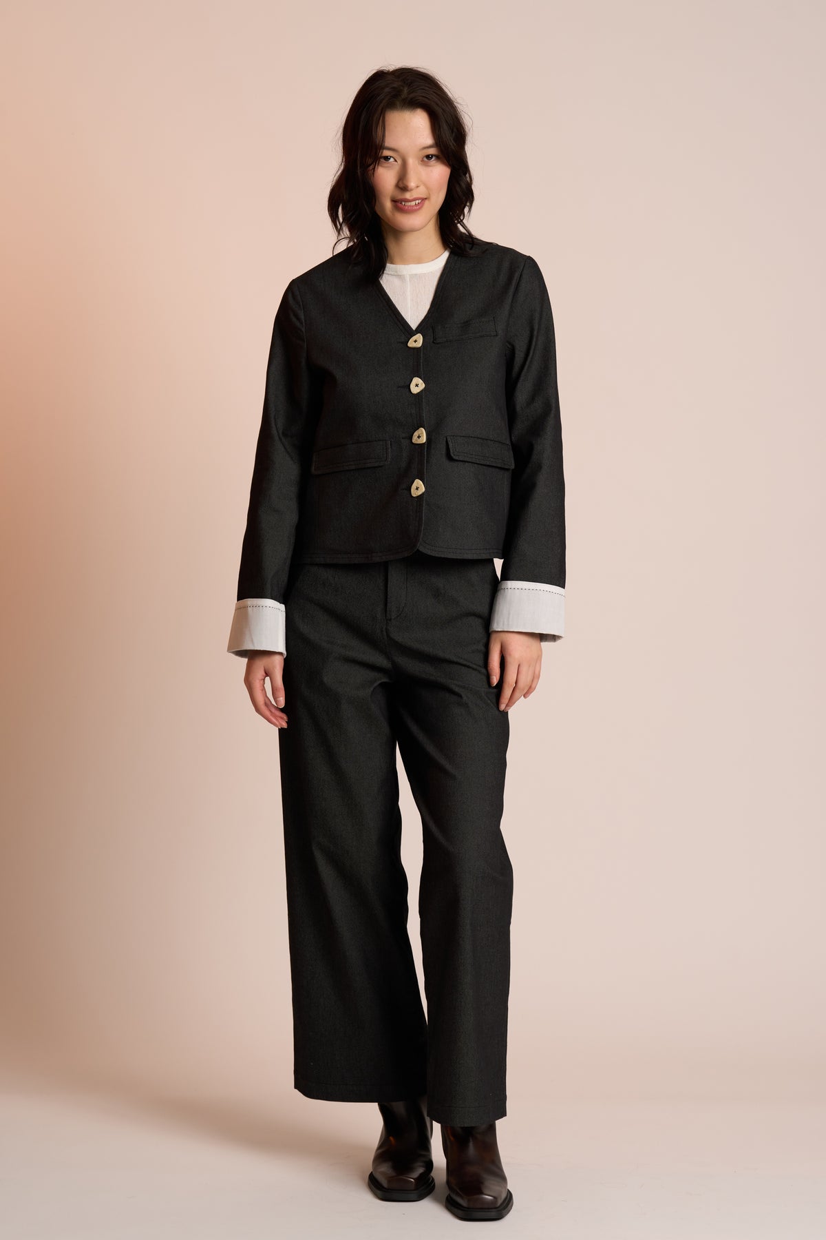Neris Lennox Jacket on Granite