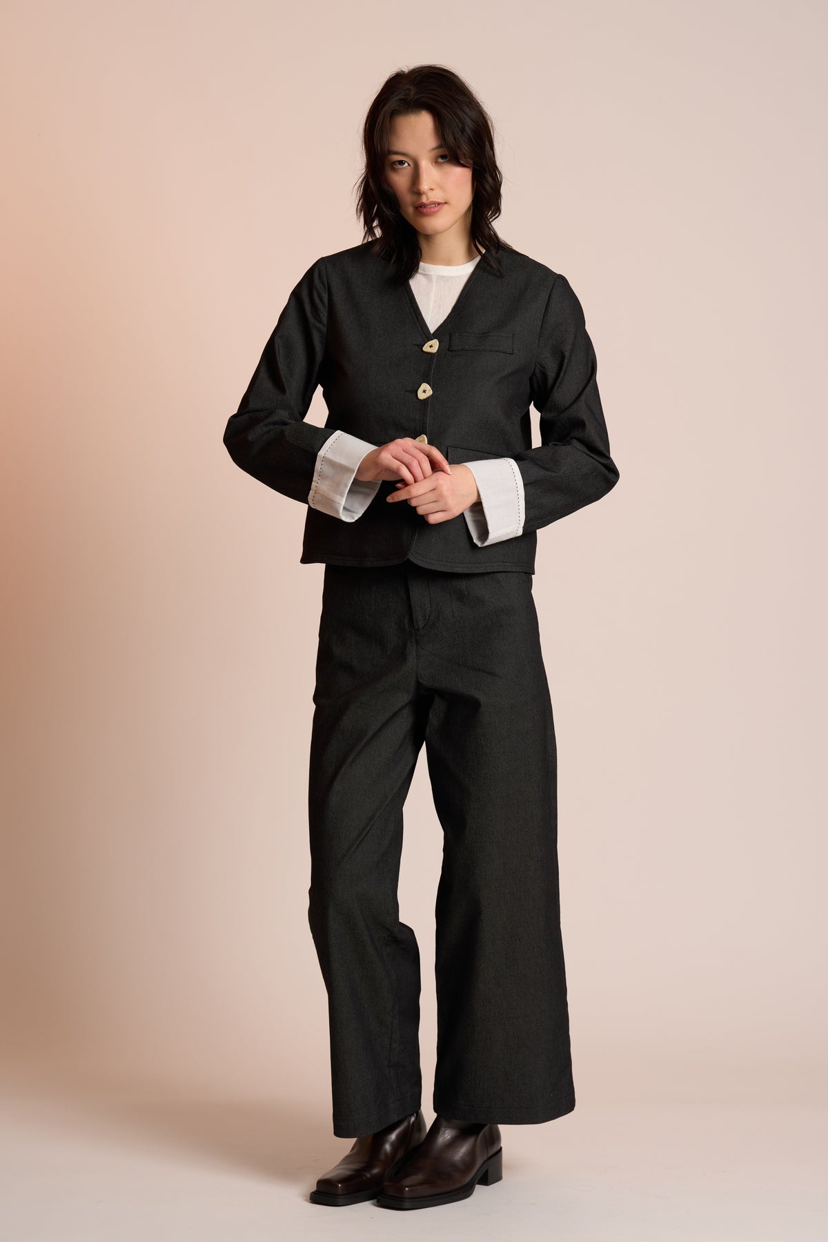 Neris Lennox Jacket on Granite