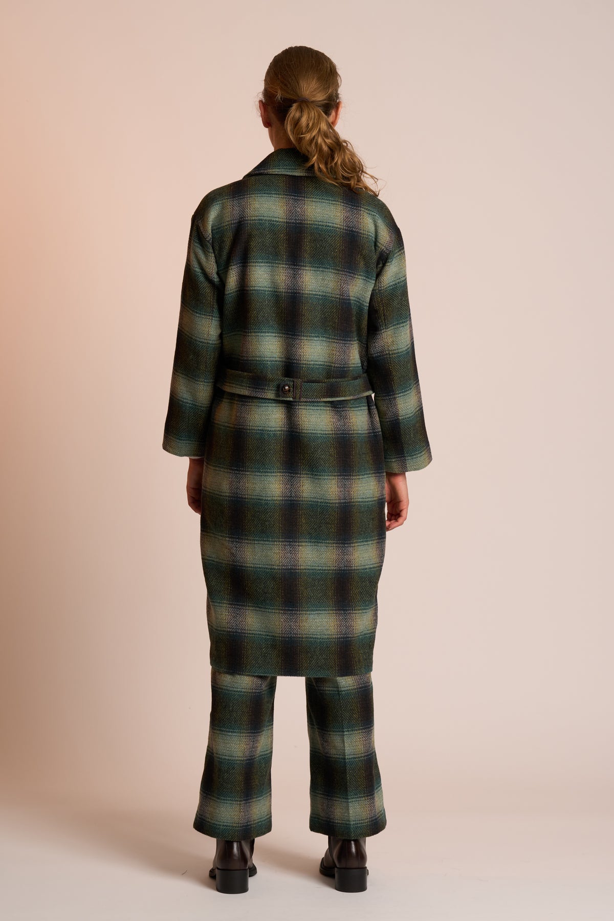 Neris Saxon Coat in River Check
