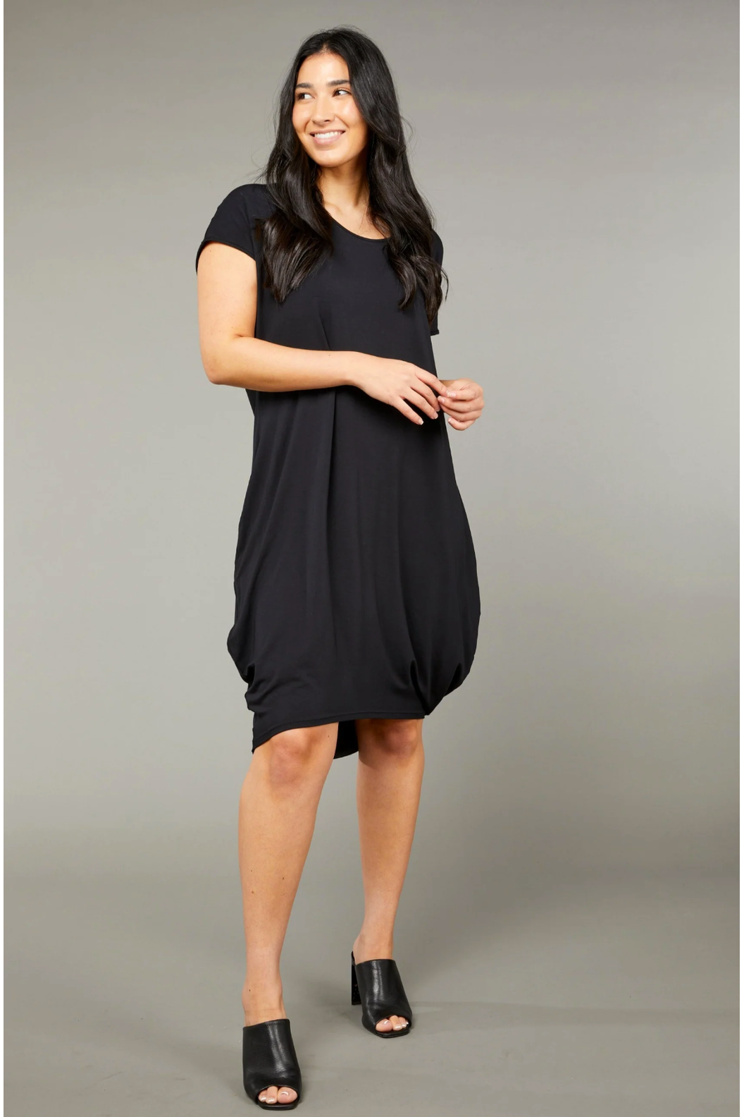 Tani Swing Tulip Dress in Plain colours.