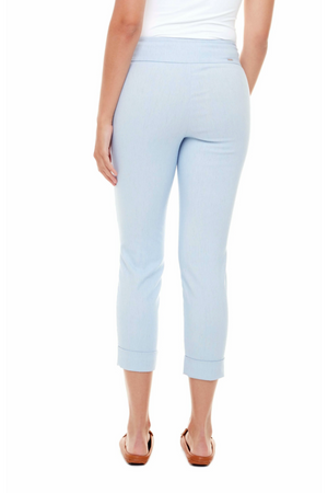 Up! Pant 26inch Crop Pant with 2inch Cuff in Sky