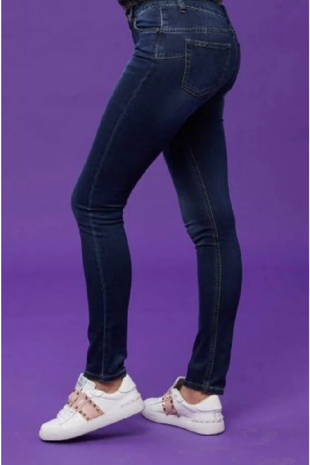New London Jeans Up Lift Raunds Jean in Denim
