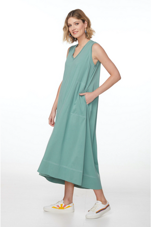 Zaket and Plover Maxi Dress in Menthe