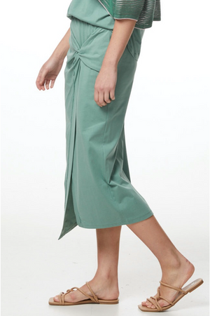 Zaket and Plover T Skirt in Menthe