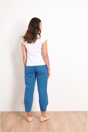 Foil Up The Volume Pant in Azure