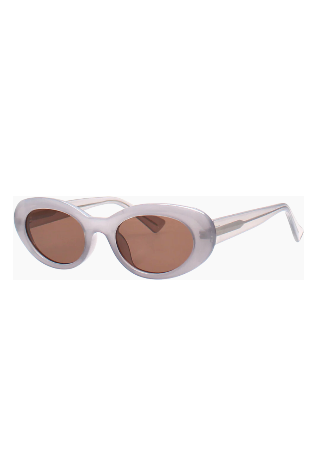 Reality Sunglasses Siren in Milky Grey