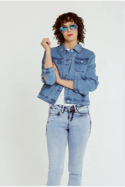 New London Barnet Denim Jacket in Denim