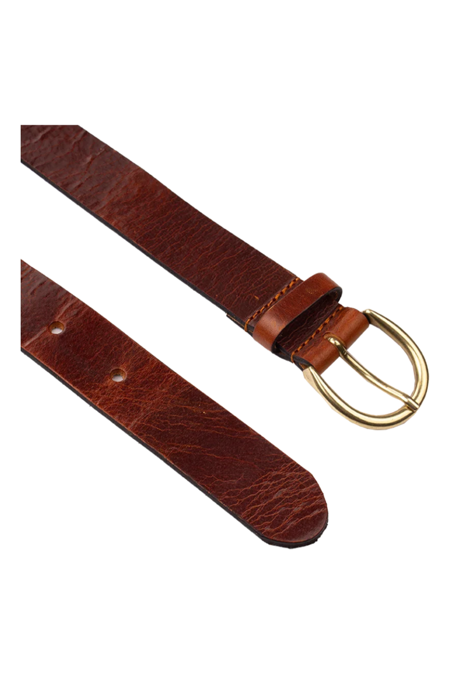 Legend Leather Belt Riem Basic Belt in Cognac