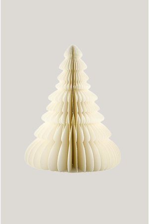 Nordic Rooms Tree Standing Ornament in Off White 15cm