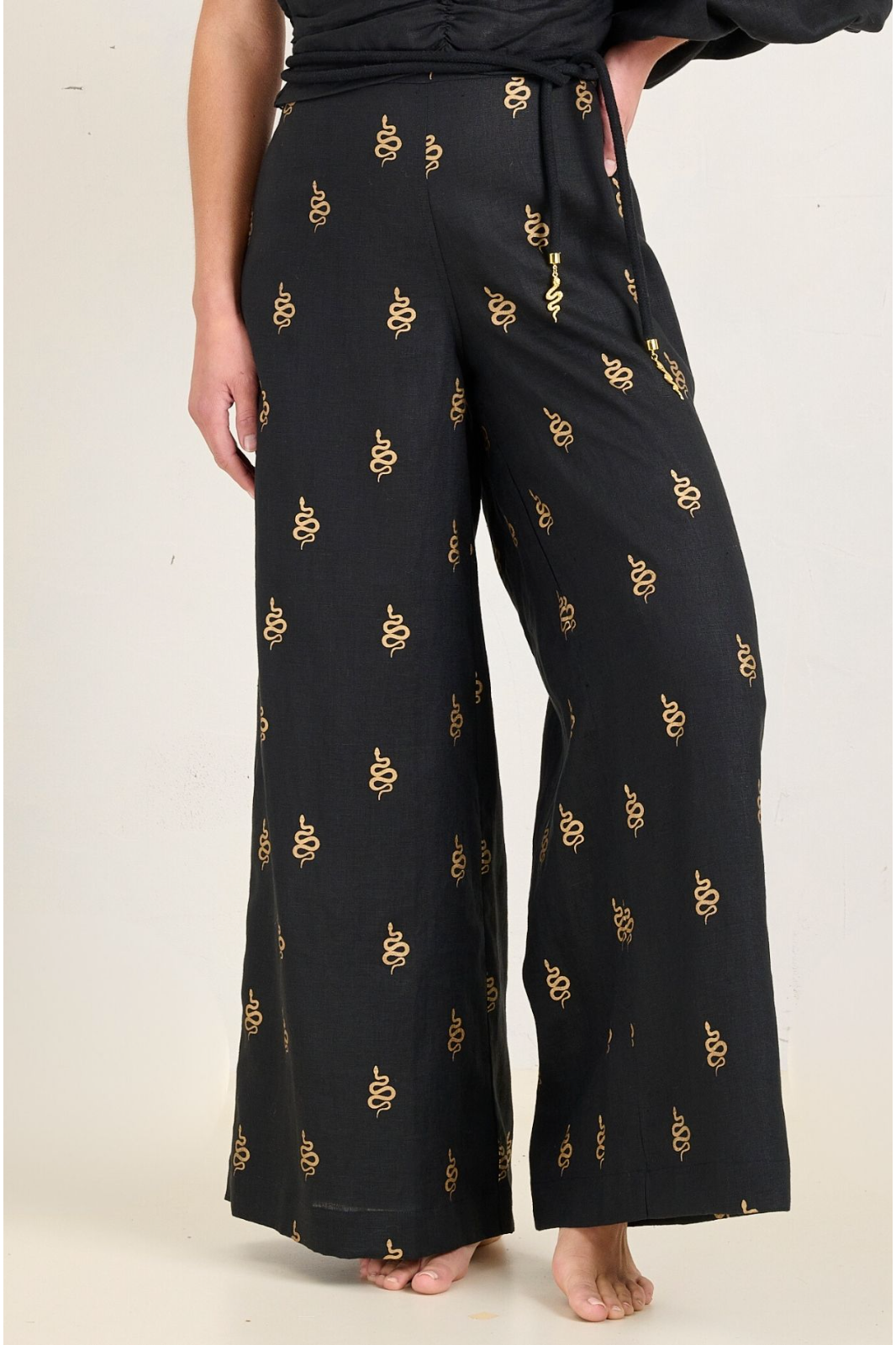 State Of Embrace Palazzo Pant in Medusa Print