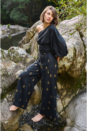 State Of Embrace Palazzo Pant in Medusa Print