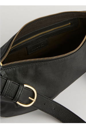 JUJU & Co Shasta Sling Leather bag in Black